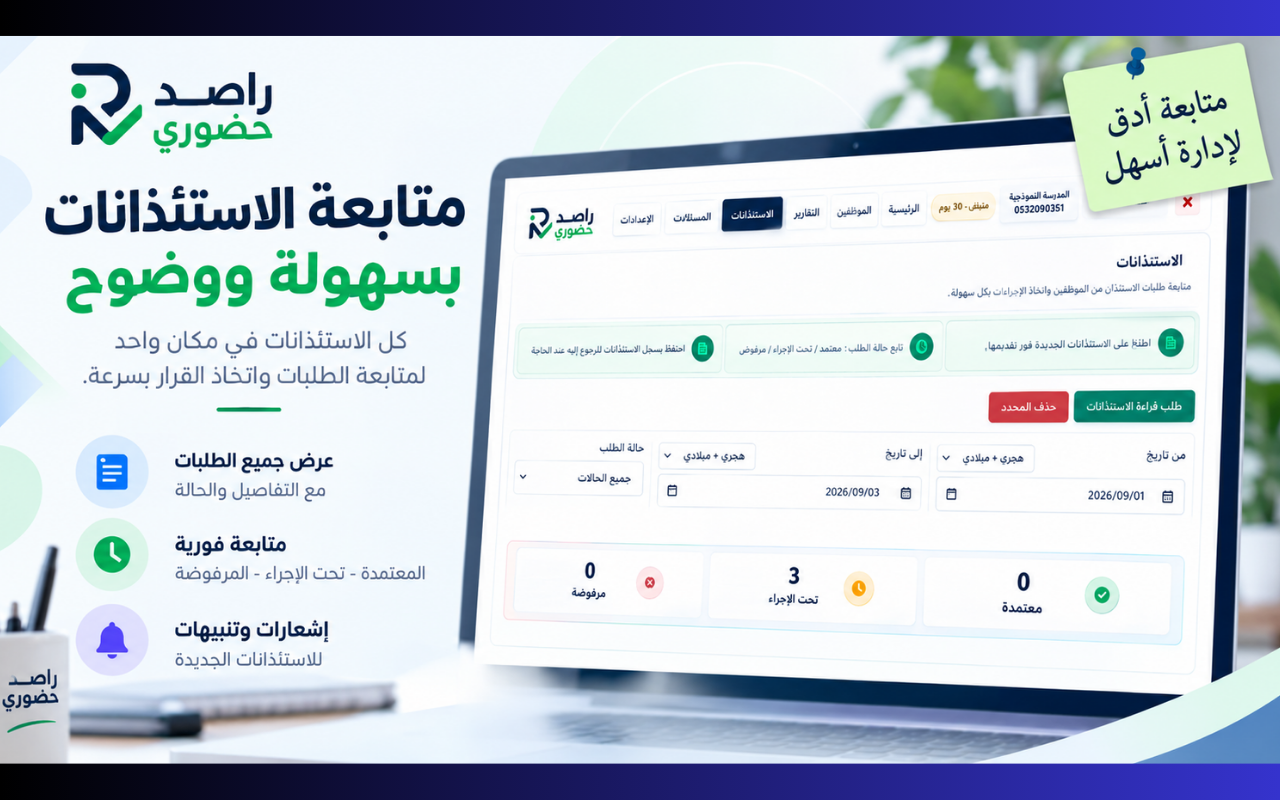صفحة المساءلات في راصد حضوري PRO