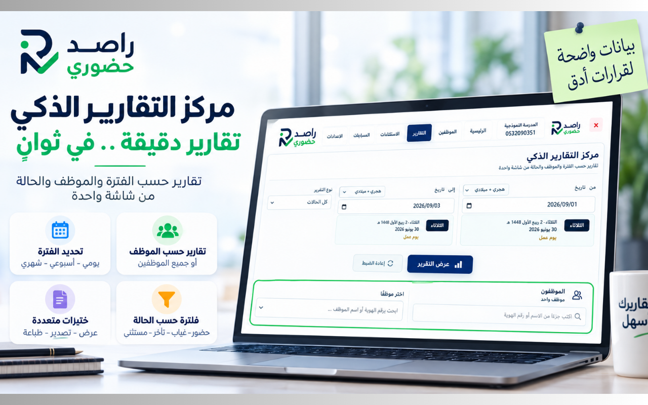 مركز التقارير الذكي